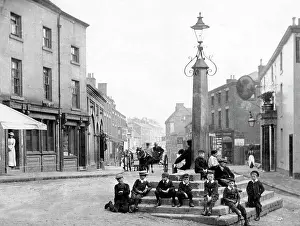 Cheadle: The Cross, Cheadle early 1900's