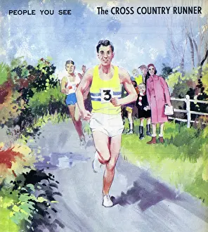 Look & Learn Nursery Material: The Cross Country Runner
