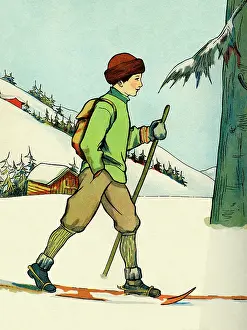 Cross Country: Cross-country skier
