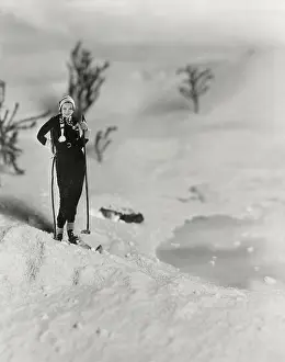 Ov1410: Cross country skiing -