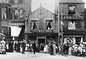 Elland: The Cross, Elland early 1900's