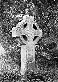 Armagh: Cross on Island, Tynan Abbey