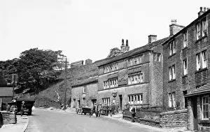 Delph: Cross Keys Inn, Delph early 1900's
