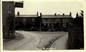 Clifford: Cross Roads (looking down Albion St), Clifford, Weatherby, E