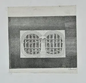 Tunnelling: Cross section of the workmen excavating the Thames Tunnel