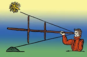 Vane: Cross-staff, Navigational Instrument