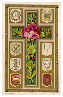 Nails: CROSS AND SYMBOLS