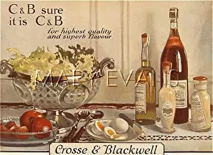 Crosse: CROSSE & BLACKWELL AD