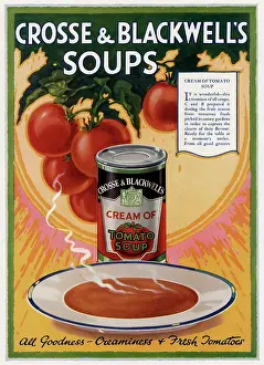 Blackwell: Crosse and Blackwell's soups advertisement