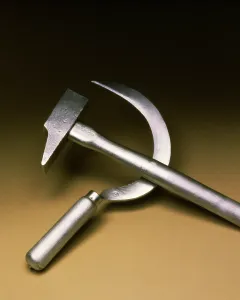 Cccp: Crossed Hammer and Sickle of Former Soviet Union - USSR