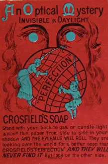 Interactive: Crossfield's Soap - An Optical Mystery advert