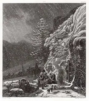 CROSSING THE ALPS, SNOW