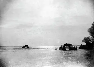 Pontoons: Crossing the Danube in Serbia, 1915
