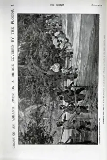 Ashanti: Crossing a flooded Ashanti River