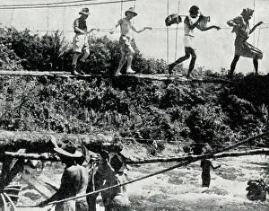 Suspension: Crossing the New Guinea jungle, WW2