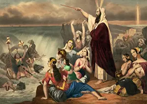 Parting: Crossing of the Red Sea, 19th C