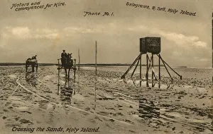 Lucinda Moore: Crossing the sands at Lindisfarne