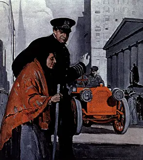 Enforcement: Crossing The Street