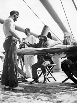 Seaman: Crossing-the-line ceremony, ca. 1930