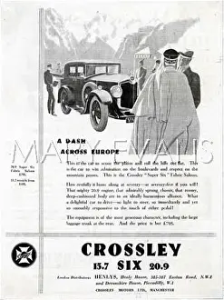 Crossley: CROSSLEY ADVERT 1929