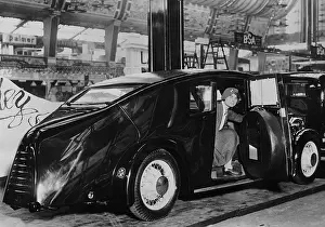 Tire: Crossley in a motor show, 1933