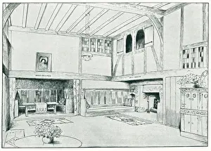 Crossways: The Crossways, Hall