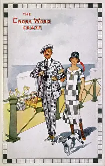Similarly: The Crossword Craze - 1920
