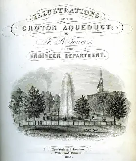 Ins. Of Civil Engineers: Croton aqueduct title page