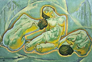 Koloman: Three crouching women