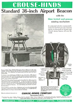 Crouse: Crouse-Hinds DCB-36 Rotating Airport Beacon