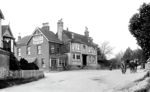 Crowborough: Crowborough, Red Cross Hotel 1900