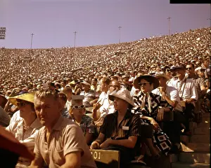 Dodgers: Crowd At Ball Game