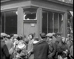 Smashed: Crowd Of British People Standing Outside A