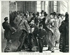 Walkways: Crowd in the City of London 1871