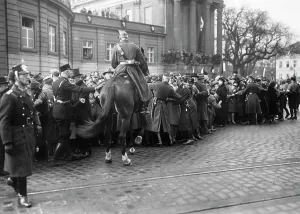Implement: Crowd control on the Day of Potsdam, 1933