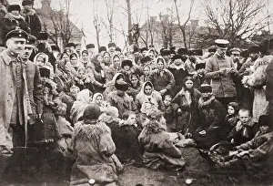 Exiles: Crowd of Eastern European emigrants, possibly ?