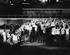 Jmlook: Crowd of excited traders at stock exchange