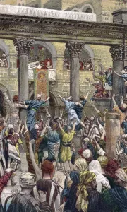 Pilate: Crowd at Jerusalem call for the execution of Jesus