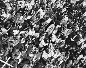 U.s.a: Crowd at Kent State Victim's Funeral, 1970