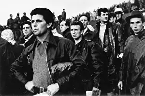 Scramble: Crowd at a motor cycle scramble