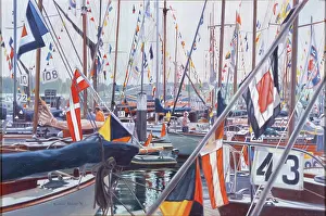 Rowena: Crowded Yacht Marina with yachts