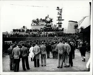 Fleetwood: Crowds at Barrow shipyard for Princess Margaret visit