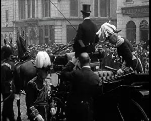 Exiting: Crowds Cheering While Lining the Streets As