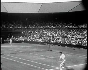 Vines: Crowds Watching Jack Crawford and Ellsworth