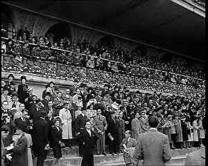 Longchamp: Crowds Watching at the Longchamp Racecourse