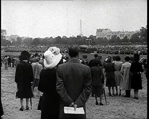 Longchamp: Crowds Watching at the Longchamp Racecourse