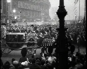 Highness: Crowds Watching the Wedding of George, His