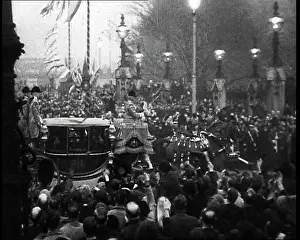 Highness: Crowds Watching the Wedding of George, His