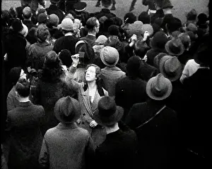 Highness: Crowds Watching the Wedding of George, His
