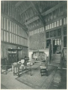 Consuelo: Crowhurst Place, Surrey, Hall